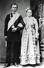 1883 Clemens Meister mit Königin